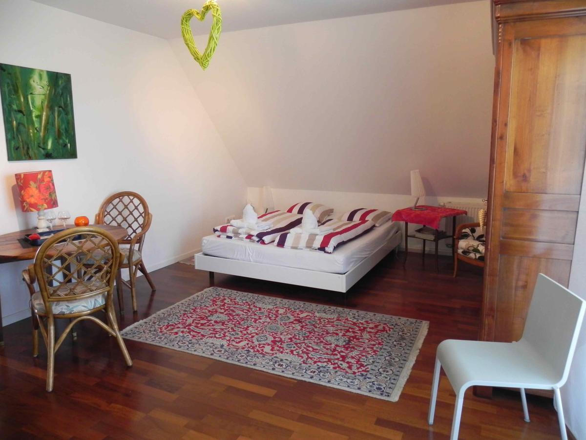 Au Coeur Du Vignoble Bed & Breakfast ออร์ชวิลแลร์ ภายนอก รูปภาพ