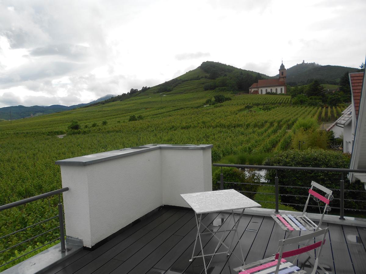 Au Coeur Du Vignoble Bed & Breakfast ออร์ชวิลแลร์ ภายนอก รูปภาพ
